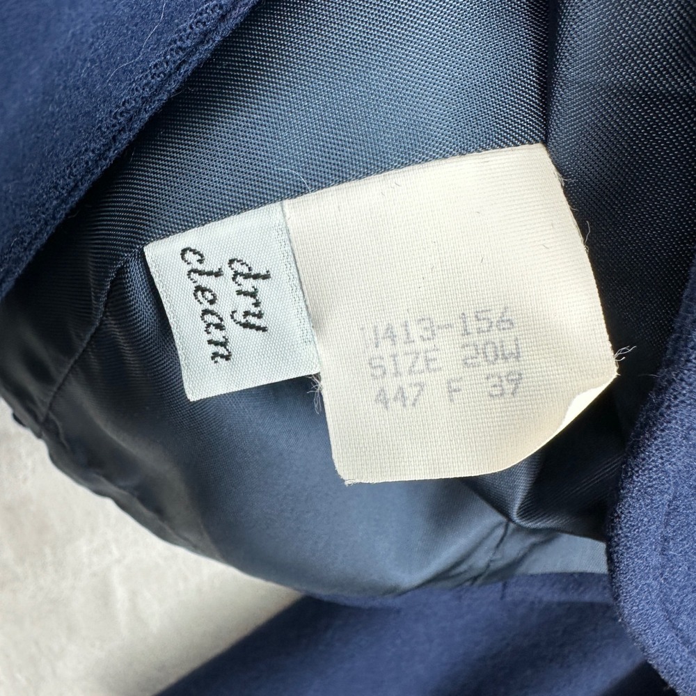 Pendleton Wool Blazer Jacket Womens Size 20w Blue… - image 4